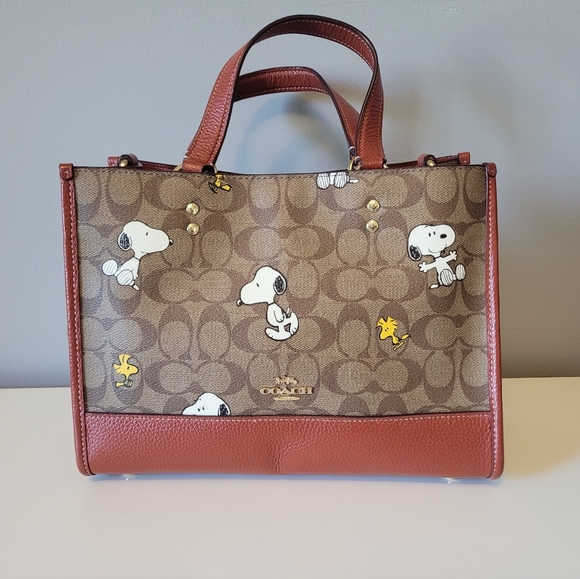 Coach X Peanuts Dempsey Carryall, BNWOT - Picture 2 of 11